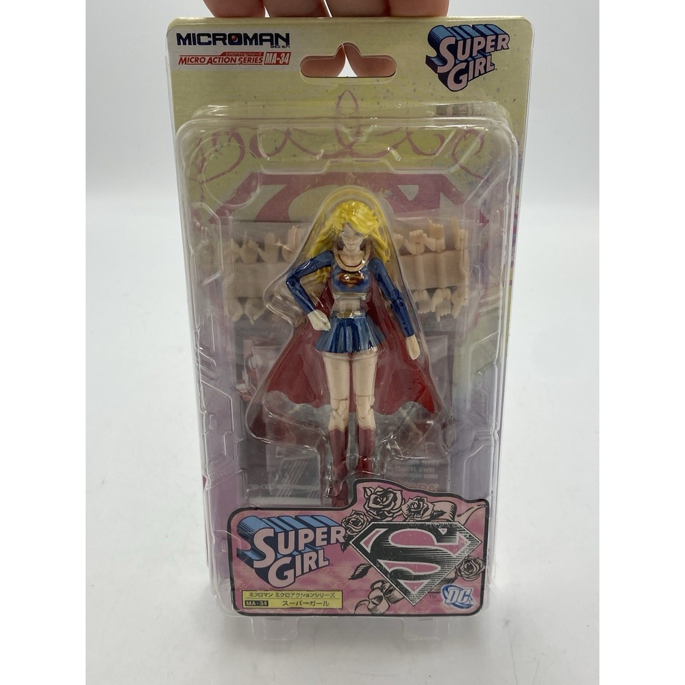 2004 Takara MICROMAN Micro Action Series MA-34 Super Girl Figure‎ Sealed